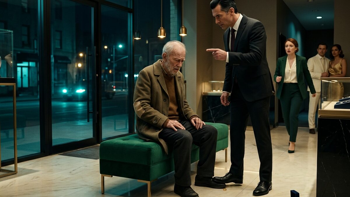 He Kicked an Old Man’s Cane Away… Then the Store Owner Screamed, “DAD?!”