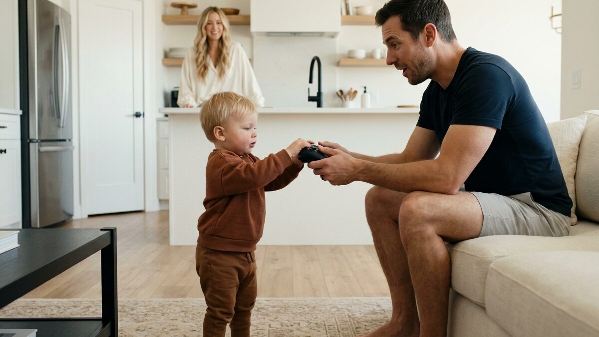 Dad Loses an Argument to His Toddler — And Mom Can’t Stop Laughing