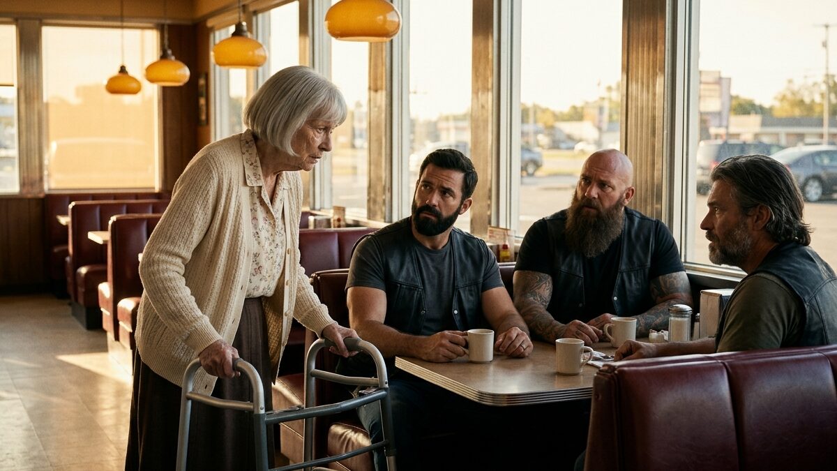 She Asked Three Bikers to Attend Her Funeral—But She Was Still Alive
