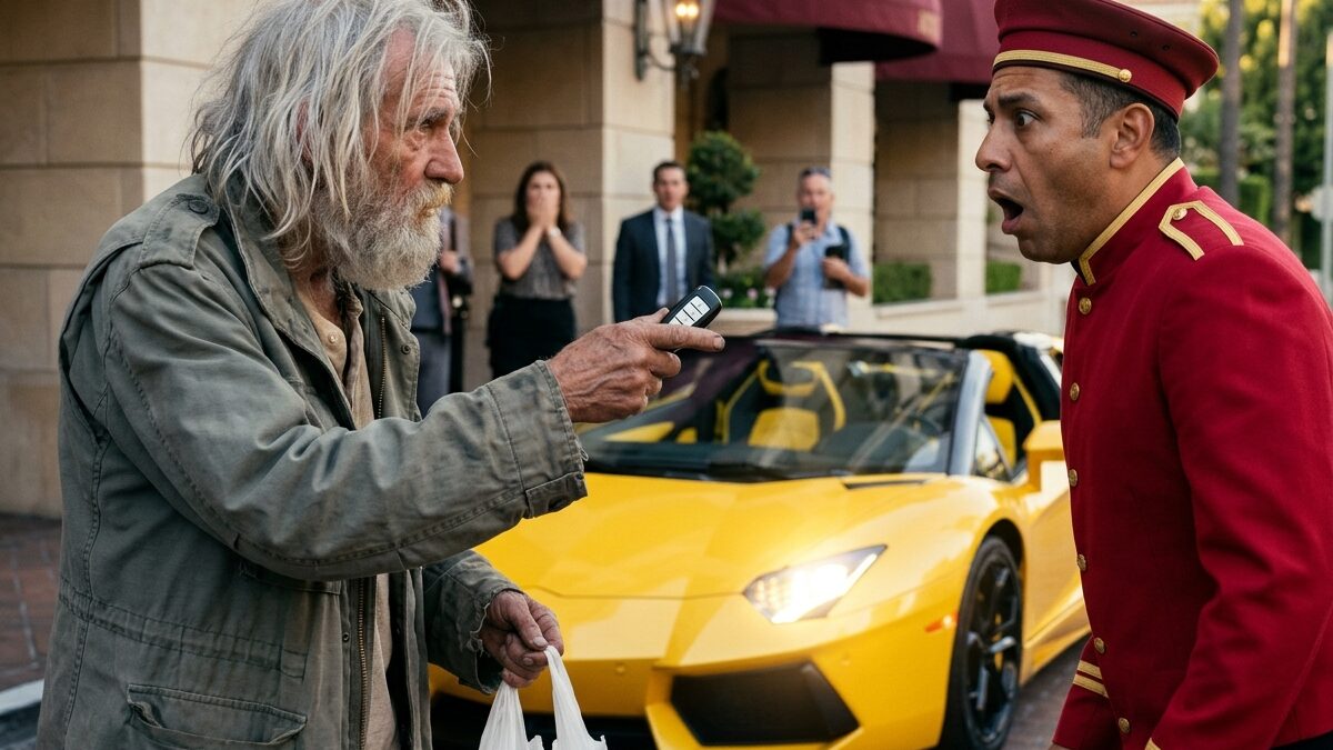 A Homeless Man Found His Missing Son’s Lamborghini—Then a Secret Recording Exposed a Terrifying Betrayal